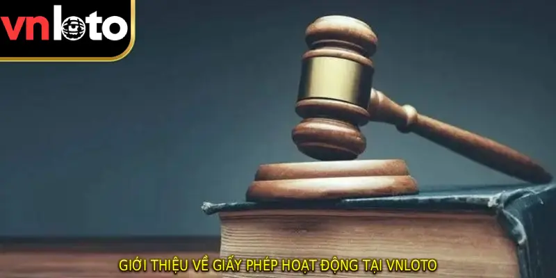 Giới thiệu về giấy phép hoạt động tại VNLOTO